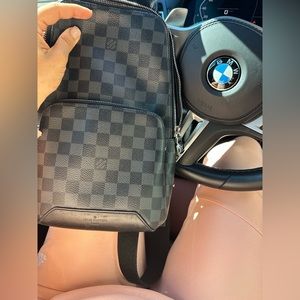 Avenue Sling Bag Damier Graphite LV